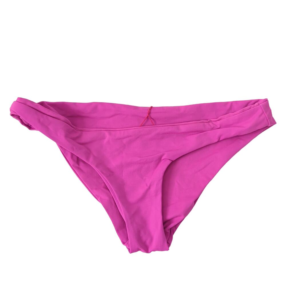 L*SPACE Women's Swimwear Bottoms XS‎ Barbie Pink Cheeky Swimsuit Swim Bikini